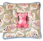 Farm Babies - Pig<br>Peek-A-Boo Pillow - Medium